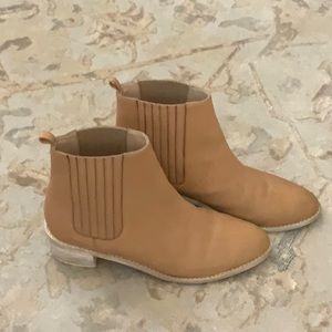 LOEFFLER RANDALL Leather Booties Size 7.5